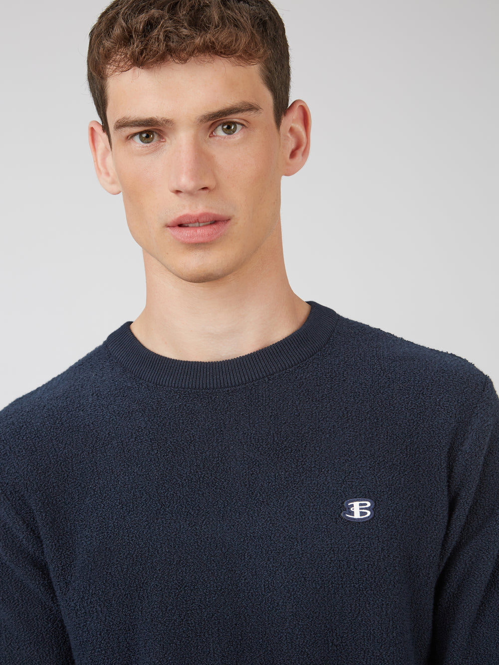 Knitwear Ben Sherman B by Ben Sherman Crewneck Bleu Marine | GZE-61634200